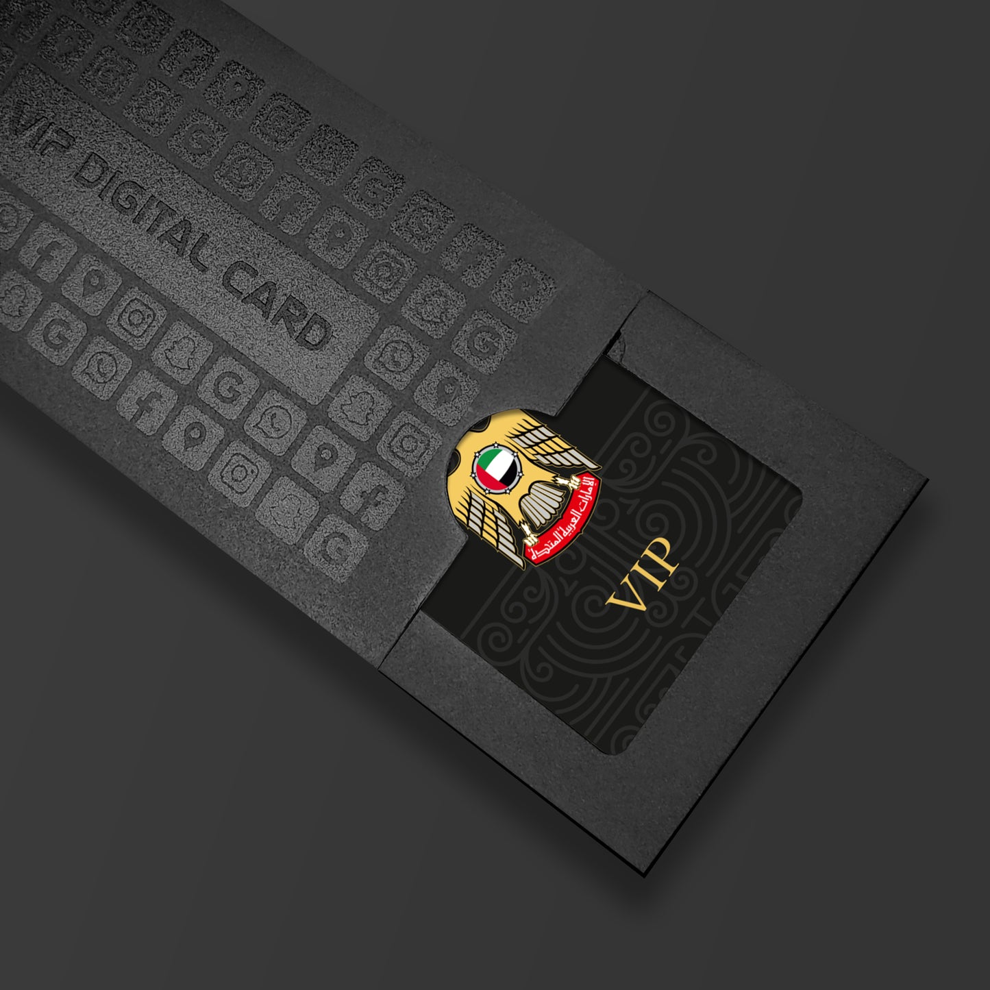 NFC Card VIP شعار دولة الإمارات